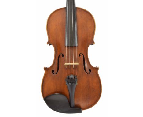 Good late 19th century German viola of the Neuner & Hornsteiner School, unlabelled, the two piece back of plainish wood with 