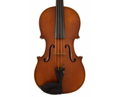 German viola by and labelled Ernst Heinrich Roth, Bubenreuth/Erlangen, anno 1985, the two piece back of fine curl with simila