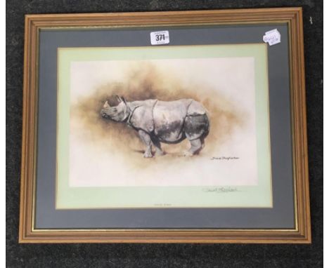 DAVID SHEPHERD RHINO PRINT