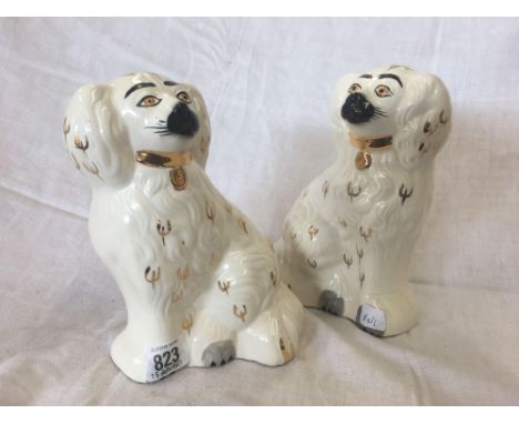 PAIR OF BESWICK SPANIELS 1970 VINTAGE