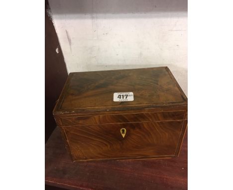 INLAID TEA CADDY