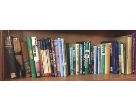 SHELF OF MAINLY HARDBACK BOOKS (MAINLY FISHING &amp; LOCAL INTEREST)