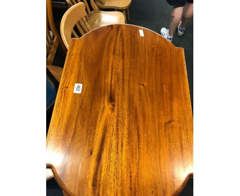 LIGHT MAHOGANY OCCASIONAL TABLE