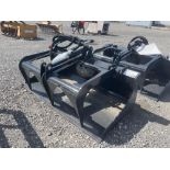 2024 Wolverine MSG-11-44W Mini Skid Steer Stump Grapple Attachment