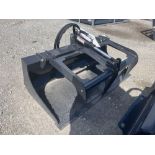 2024 Wolverine MSG-11-44W Mini Skid Steer Stump Grapple Attachment