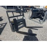 2024 Wolverine MPF-11-2500G Mini Skid Steer Pallet Fork Attachment