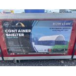 2024 Gold Mountain C2040-300g PE Container Shelter