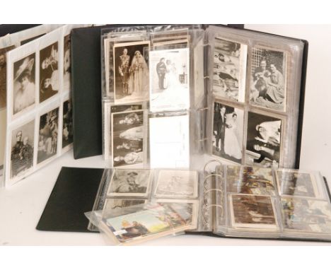 A thematic collection of early through to later 20th Century postcards, British and European Royal Family photographic portra