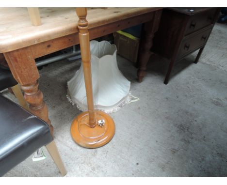 A modern standard lamp