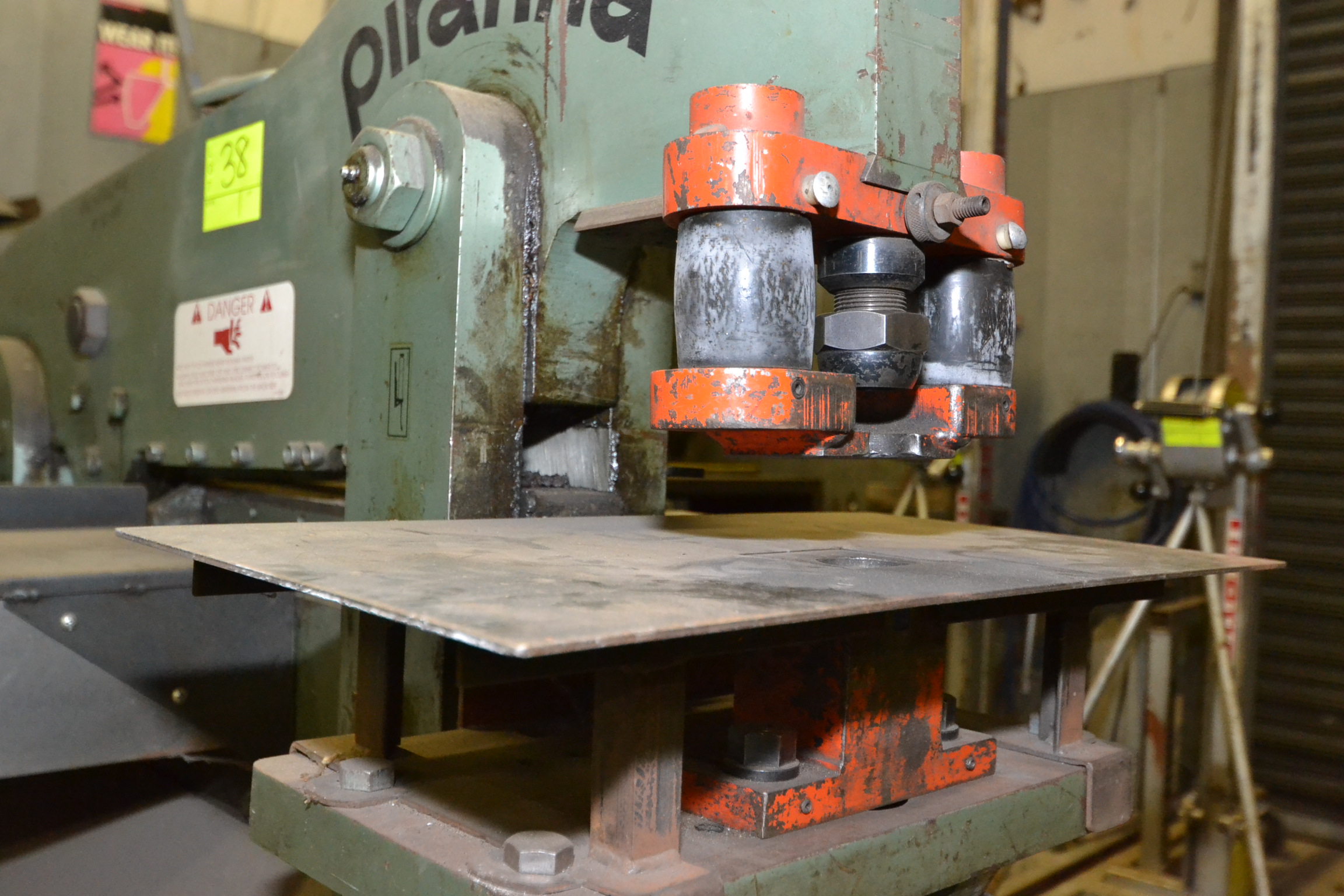 Piranha P50 Ironworker S/N 4069 w/ Accessories