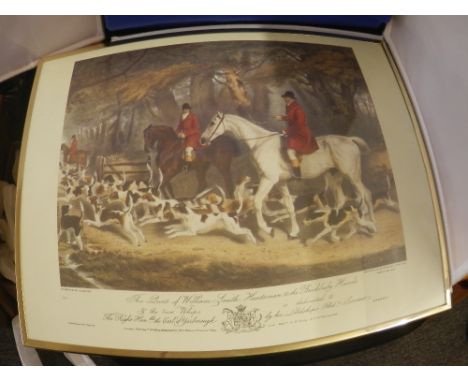 Print of William Smith huntsman to Brockley hounds