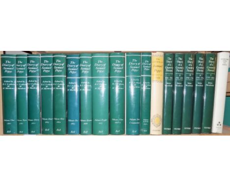 Pepys (Samuel). The Diary of Samuel Pepys, a new and complete transcription edited by Robert Latham and William Matthews, 11 