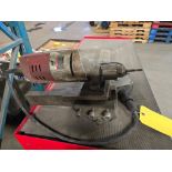 Milwaukee High Speed Drill on Adjustable Lathe Tool Holder