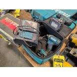 (2) Makita 18V LXT Cordless Screw Guns w/ Charger & Soft Side Case