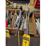 Assorted Socket Wrenches, up to 1/2" Drive, Sockets, Breaker Socket Bars, & Speed Socket Drives