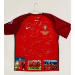 Portugal Euro 2016 winners signed jersey