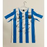 Argentina 1986 World Cup winners signed jersey