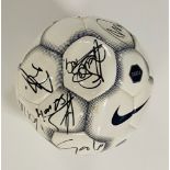 Barcelona 2002/2003 signed ball