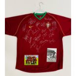 Portugal 2006 World Cup signed jersey