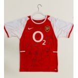 Arsenal 2003/04 EPL "Invincible" winners signed jersey