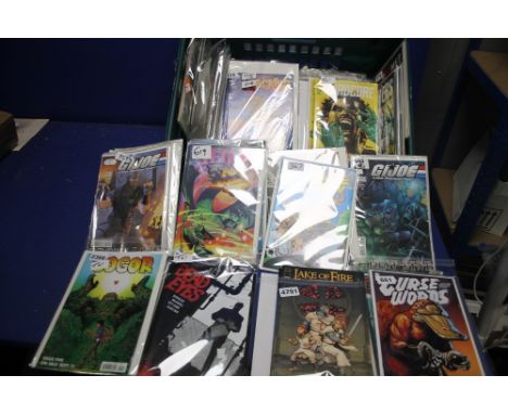 A TRAY OF IMAGE COMICS, to include Hardcore, Black Magic, Tellos, GI- Joe, Lake of Fire, Dead Eyes etc (TRAY NOT INCLUDED)