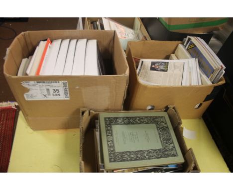 A QUANTITY OF BOOK AND MANUSCRIPT AUCTION CATALOGUES (3 TRAYS)