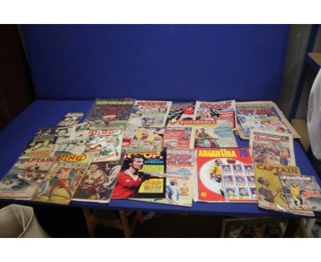A COLLECTION OF SPORTING INTEREST MAGAZINES, to include "The Champion and The Ring" etc