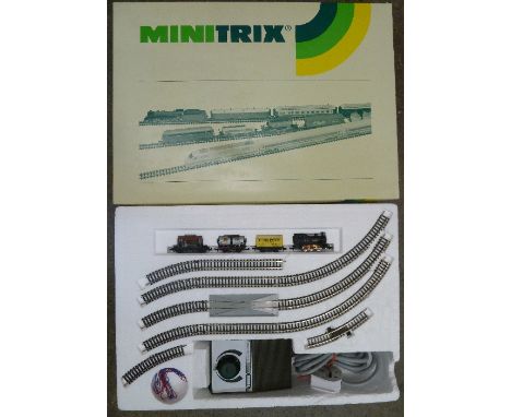A Minitrix train set, model no. 11006, boxed