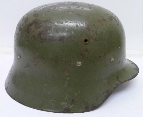 A Spanish World War II era helmet