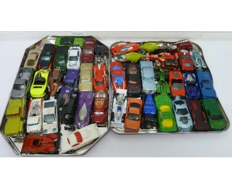 Hotwheels die cast model vehicles