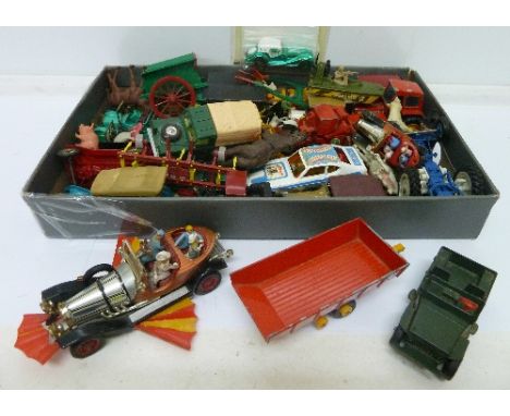 Die cast model vehicles including a Corgi Chitty-Chitty Bang-Bang