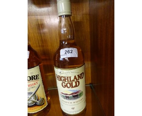 Highland gold 70cl scotch whiskey