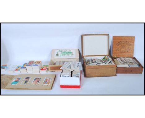 A selection of loose vintage cigarette cards to include part sets, some full or near full sets and spares, including Will's, 