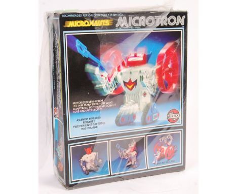 A rare vintage factory sealed Airfix made Micronauts action figure / playset ' Microtron '. Fully factory sealed, still withi