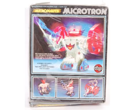 A rare vintage factory sealed Airfix made Micronauts action figure / playset ' Microtron '. Fully factory sealed, still withi