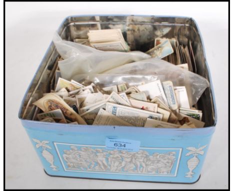 A collection of assorted vintage cigarette cards to include part sets and odd cards to include Wills's, Player's, Churchman's