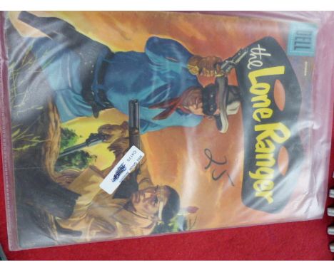 THREE VINTAGE DELL COMICS "THE LONE RANGER", TOGETHER WITH CLASSICS ILLUSTRATED NO 131 &amp; 159  (5)