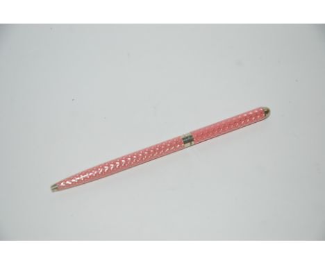 A Tiffany &amp; Co, silver-tipped enamel pen Condition Report: Available upon request