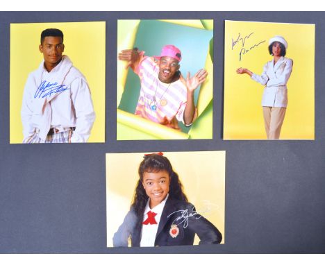 The Fresh Prince Of Bel Air - American Sitcom - autograph collection, comprising of x4 autographed 8x10" colour photographs, 