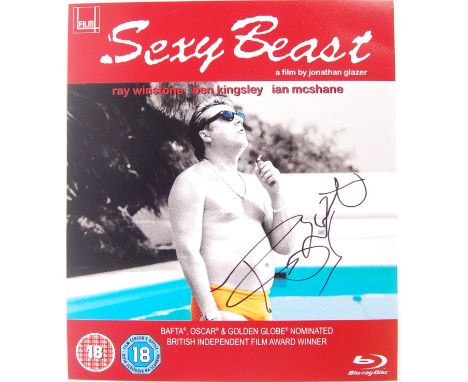 Ray Winstone - British Actor - autographed 8x10" colour ' Sexy Beast ' poster photograph. Signed by Winstone in black ink to 