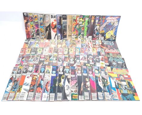 Marvel, Black Panther, Ghost Rider &amp; The Punisher Comics. &nbsp;Includes Black Panther (Vol .4) #1 Marvel Knights. &nbsp;