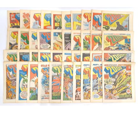 2000AD Comics Progs #11 to #50 Consecutive Run (1977/8).&nbsp; Includes #13 First Appearance of Walter the Wobot &amp; #41 Fi