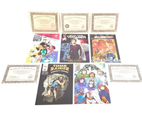 Dynamic Forces, DC, Dark Horse &amp; similar, Signed &amp; Variant Cover, TV &amp; Film related Comics. &nbsp;Consisting of J