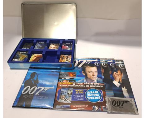 Danjaq, a Collection of "James Bond 007 Spy Cards" Trading Cards. Although unchecked for completeness condition appears gener