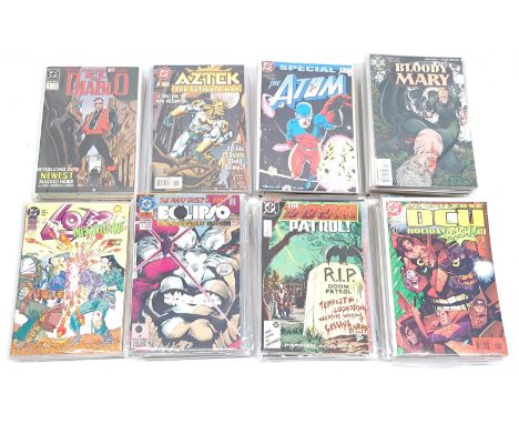 DC, Superhero &amp; similar Comics. &nbsp;Includes El Diablo, Aztek The Ultim,ate Man, Lobo &amp; Metal Men. &nbsp;Bronze to 