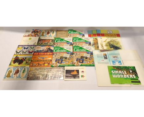 Brooke Bond &amp; Similar, a Mixed Group of Cigarette &amp; Tea Card Sets &amp; Accessories. Includes Asian Wildlife, Travel 