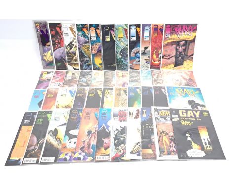 Image &amp; similar, The Maxx, First Appearance &amp; Complete Series Comics. &nbsp;Consisting of The Maxx #&frac12; to #35, 
