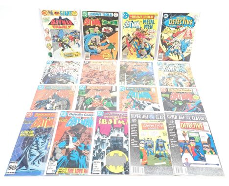 DC Comics, Batman Family. The Brave and the Bold &amp; Detective Comics. &nbsp;Includes Detective Comics #466 First Appearanc