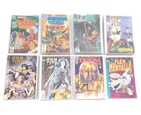 DC &amp; DC Vertigo, Doom Patrol &amp; similar Comics. &nbsp;Includes Flex Mentallo #1 to #4 Complete Mini-Series. &nbsp;Bron
