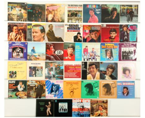 1960s Pop/Easy Listening LPs with artists to include Gene Pitney, The Brothers Four, Dean Martin, Frankie Valli &amp; The Fou